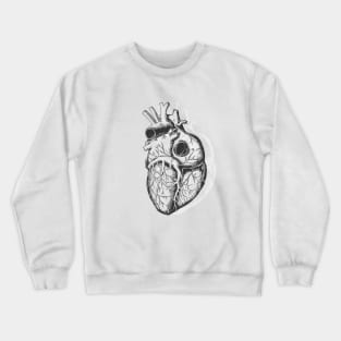 Anatomical Heart • Pastel Goth Crewneck Sweatshirt